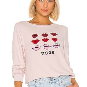 Wildfox Mood Lips Sweater